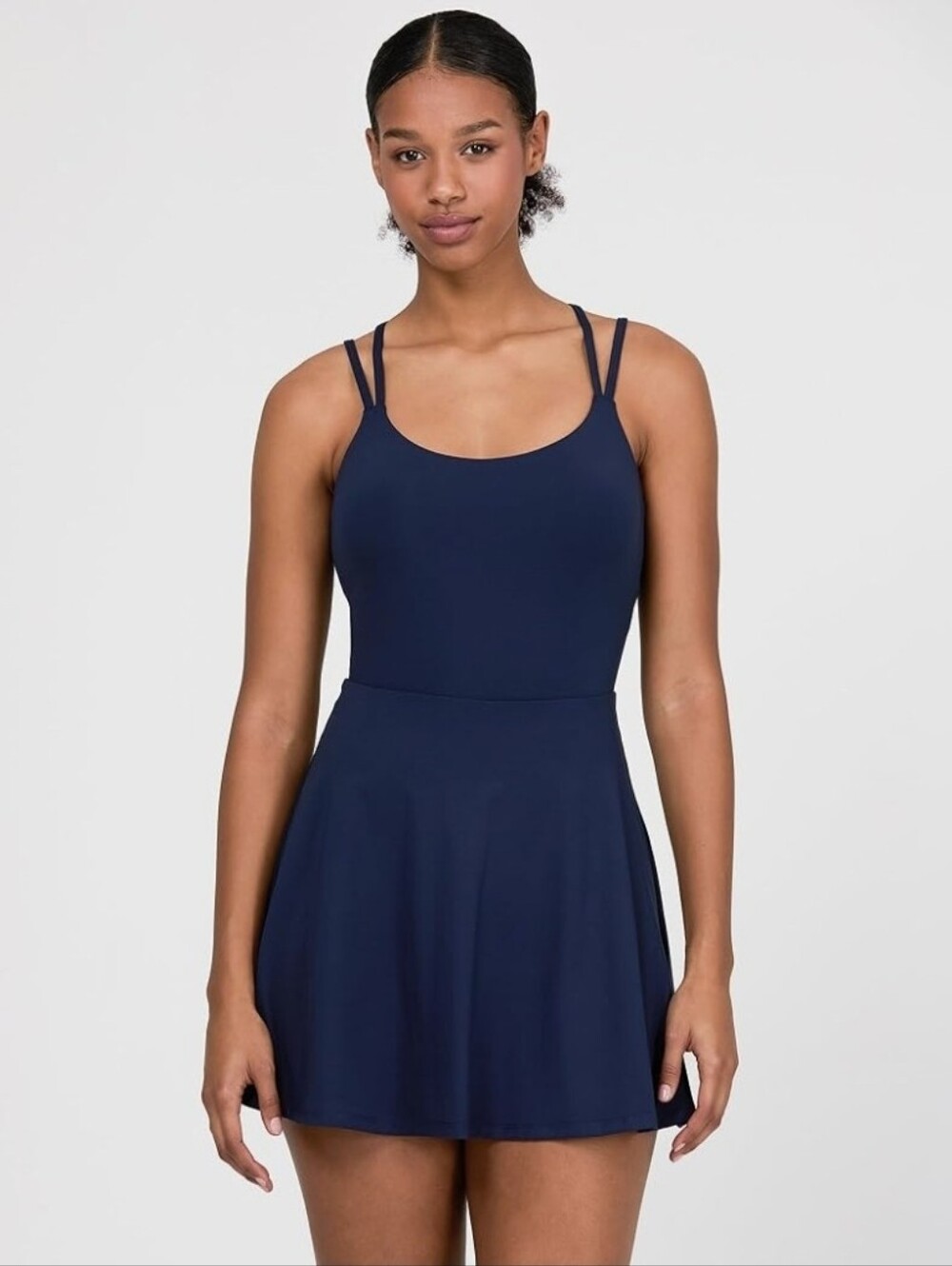 Fabletics Boost Performance Dress, Tennis Dress, Built in Shorts,